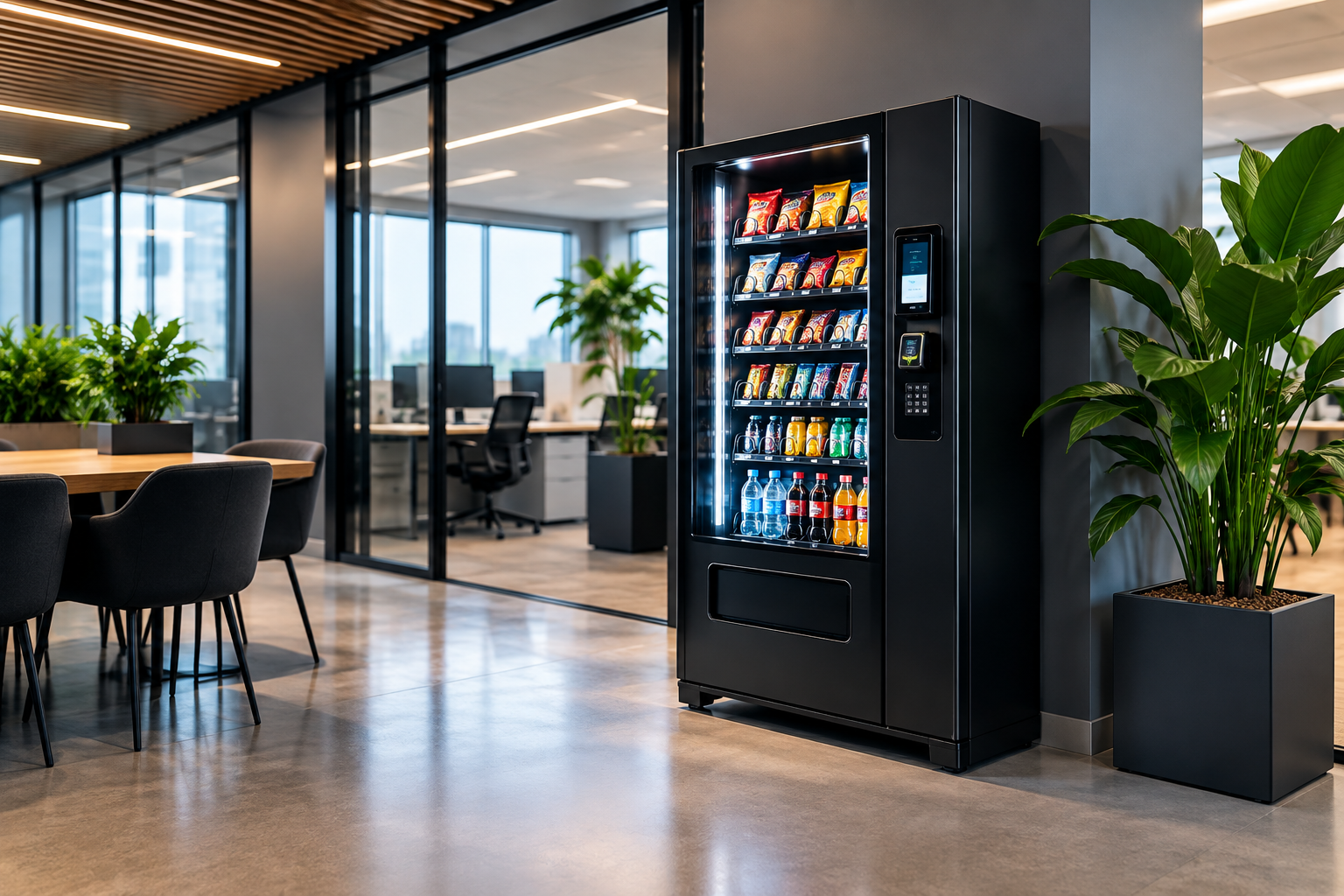 Vendingmachines voor kantoren