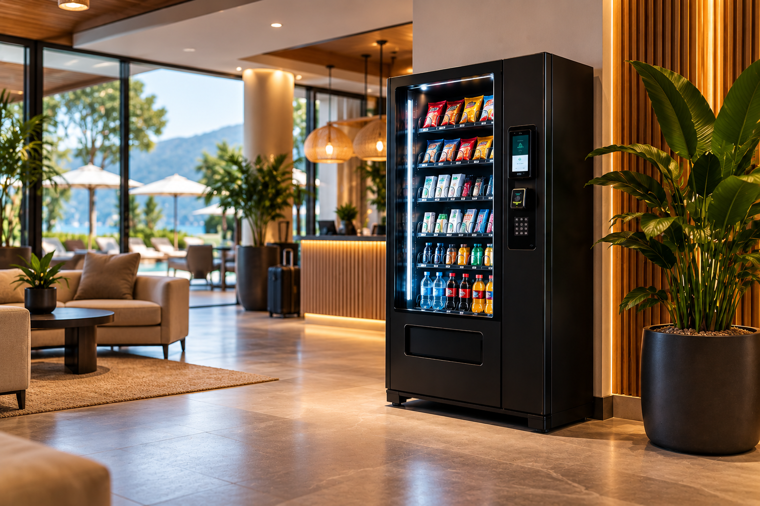 Vendingmachines voor hotels