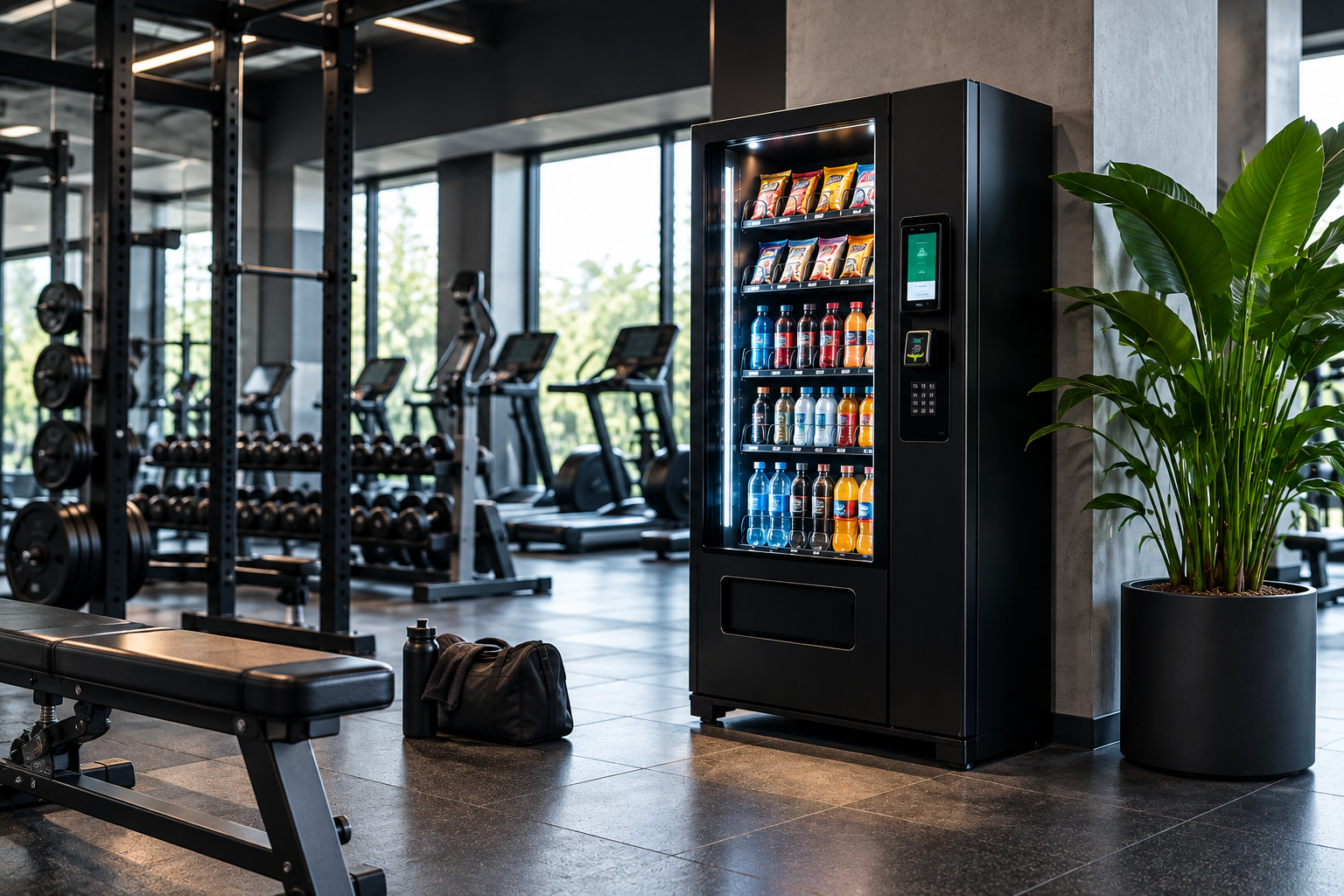 Vendingmachines voor sportscholen